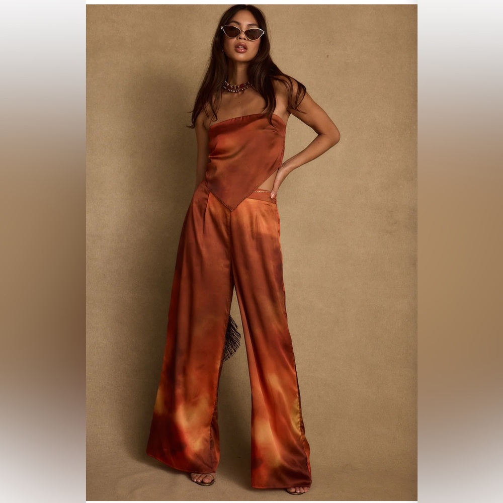 NWT Kira Sunset Top + Pant Set